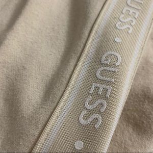 Guess Pants - Guess Creme Sweatpants Guess Pants - Guess Creme Sweatpants
